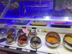 自助调料区-千纸鹤嫩汁烤肉(西大直街店)