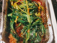 锡纸韭菜-白玉·朝鲜族烤串(南山店)