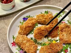 韭菜九肚鱼春卷-广州文华东方酒店·江-由辉师傅主理