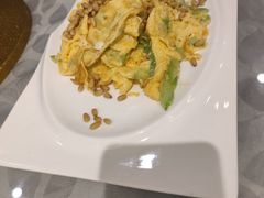 松子炒滑蛋-鹭园酒家·四十年老字号