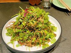 香椿苗拌豆腐丝-北平盛世·新京菜·北京烤鸭(劲松·双井店)