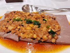 鱼香肉汁蒸黑豆腐-炳胜品味(海印总店)