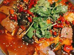 海鲜毛血旺-绿茶餐厅(西单老佛爷店)