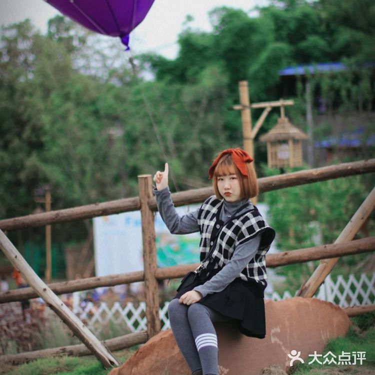 整个园区还挺大的，跟欢乐田园的感觉有点像