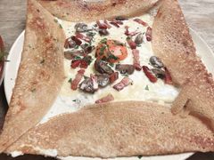 鸡蛋蘑菇熏肉荞麦可丽饼-RAC BAR(安福路店)