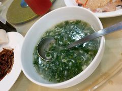 荠菜松茸烩黄鱼-老人和饭店(淮海中路店)