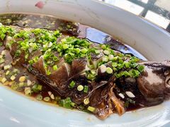 葱香鲽鱼-荷府私房菜