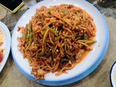 鱼香鸡丝-清真•蜀风园(丁字沽店)