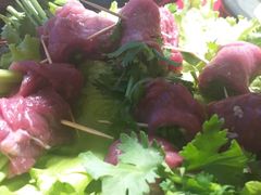 牙签香菜牛肉-谭鸭血老火锅(漳州路店)