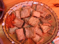 炸豆腐果-王万妈卤猪脚(青岩交通路)