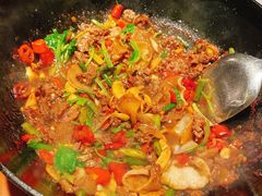 现炒黄牛肉-小隐人家(乐松店)