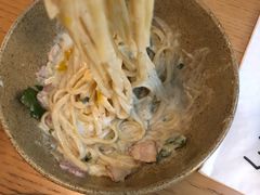 奶油培根半熟蛋意面-EN SPACE恩空间