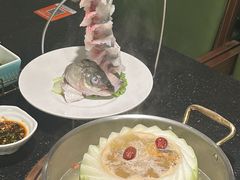 -得意咚瓜·顺德鱼生·冬瓜火锅(深圳首店)