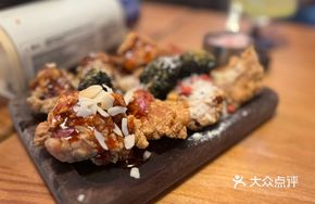Rainbow Fried Chicken Platter