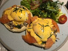 63℃温泉蛋黑松露菌菇三文鱼-农畉LONFOOD(福田星河COCOPark店)