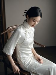 -禾米旗袍妈妈装礼服定制(嘉业国贸店)