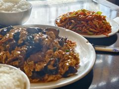 鱼香鸡丝-清真宏玉祥黄门脸餐厅(华荫东里店)