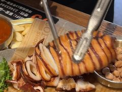 -草家酱蟹炭火烤肉店(珲春南路一店)