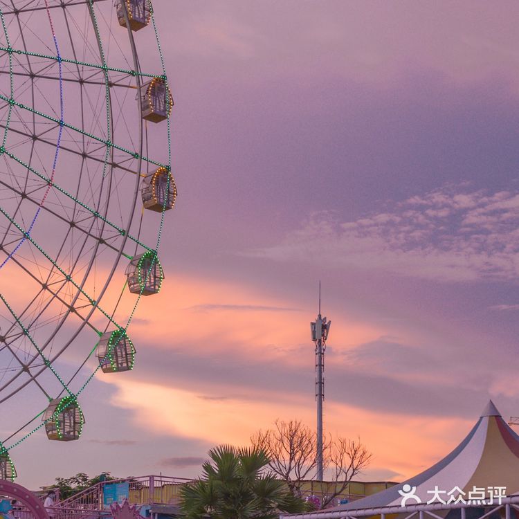 深圳粉色少女主题游乐园🎡附Lr调色