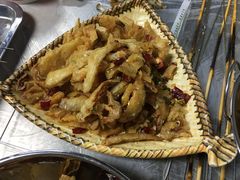 干煸藕夹-小民大排档(光谷店)
