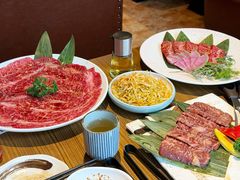 薄切牛外脊-炼火烤肉店