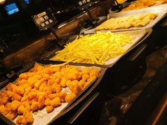 自助取餐区-韩京炭火烤肉自助料理(柯桥万达店)