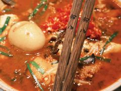 云南臭豆腐米粉（很臭）-粉八·云南米线·建水烧烤(常熟路店)