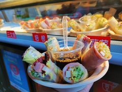 烤鸭水晶春卷-文庙广场小吃一条街
