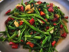 炝炒空心菜-台北楚楚园馅饼粥(虹桥南丰城店)