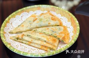 Golden Scallion Oil Pancake