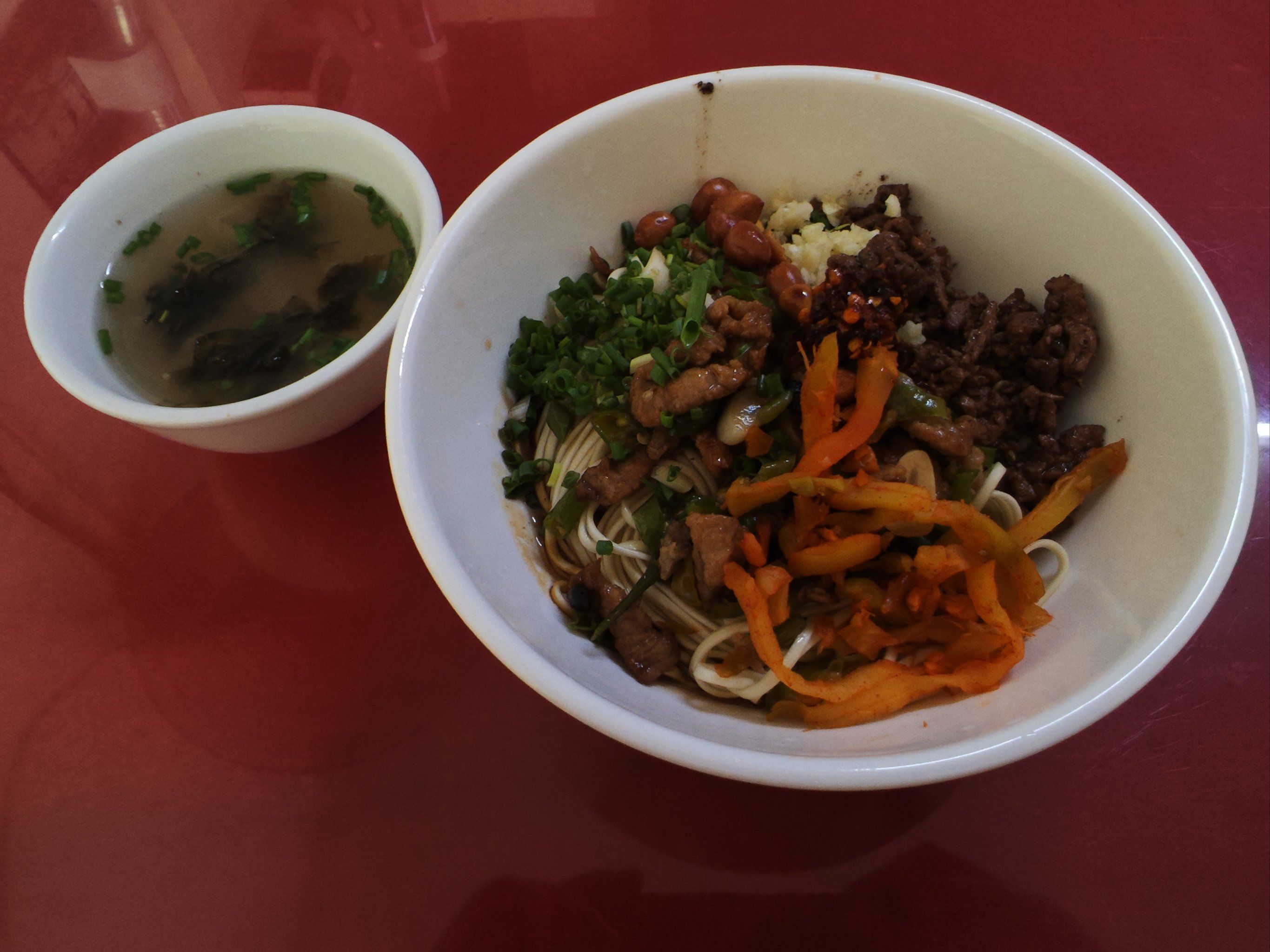 不起眼的湘潭干扣面