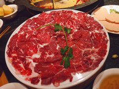 现切黄牛肉-一斗火锅·招财羊毛肚(泰吉滨江店)