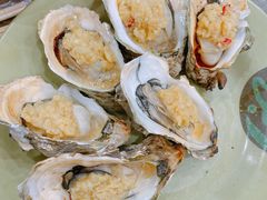 炭烧蒜蓉生蚝-贞姨美食·老字号海鲜大排档