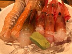 刺身红虾-赤坂亭·M9和牛烧肉·铁板烧(合肥万象城店)
