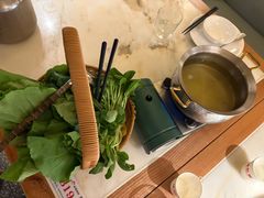 鸡汤煮有机一筐菜-佬肥猫(国华广场店)