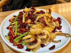 干煸鱿鱼须-陈傻子餐厅(世纪都会店)