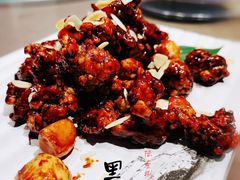 黑蒜子牛肉粒-陆壹捌餐厅(五大道店)