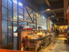 自助取餐区-在老街·淮安大排档·甜麻干煸龙虾·烧烤(河下古镇店)