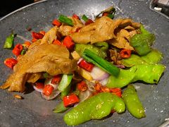 辣椒黑猪肉-金狮麟·新豫菜(金码大厦店)