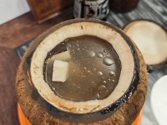 原只椰子炖竹丝鸡-益寿炖品店