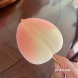 超爱桃子 更爱夏天里的桃子冰激凌