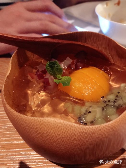 老宁波桂花鲜果木莲冻