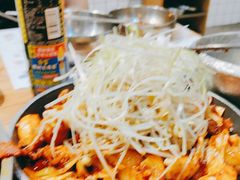 炒鱿鱼-姜虎东白丁烤肉(虹桥天地店)