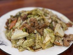 泡菜炒肉-土菜水饺村(宁夏路店)