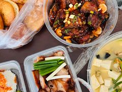 小饼炭烧肉-龙香居海鲜浑锅家常菜·特色驴肉