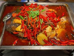 -探鱼·鲜青椒爽麻烤鱼(北京路天河城店)