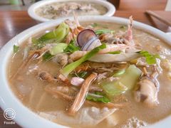 超豪华的海鲜姜汤面-马路桥姜汤面(江城大楼店)