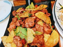 -老码头黑皮肘子锅包肉(文政街店)