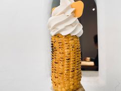 烤玉米冰tea凌-茶是一枝花泡茶店