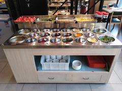 自助调料区-彤德莱火锅(大学城店)